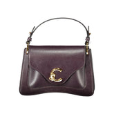 Coccinelle Purple Leather Handbag